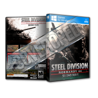Steel Division Normandy 44 Second Wave 2017 Pc Game Cover Tasarımı (Dvd Cover)